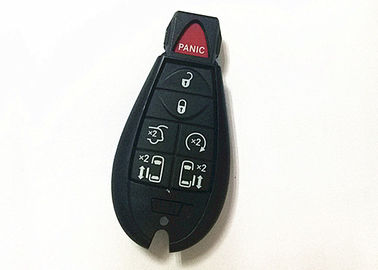 Comienzo remoto negro de Dodge Ram, 6 + 1 llave de la identificación IYA-C01C Dodge Ram Smart de la FCC del botón
