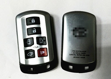 Llave incluida del telecontrol del coche de la cuchilla de Shell del coche de Toyota de la FCC del botón remoto de la identificación HYQ14ADR 5+1