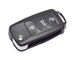 Botón Flip Car Remote Key 3t0 837 de Skoda 3 202 microprocesador de la identificación 48 de H 433 megaciclos