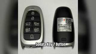 Llave Inteligente Hyundai Sonata 7 Botones 433MHz