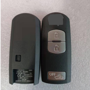 comprar 433 megaciclos 2 + del llavero remoto de Smart del coche del microprocesador del botón SKE13E-01 49 para Mazda Fabricación en línea