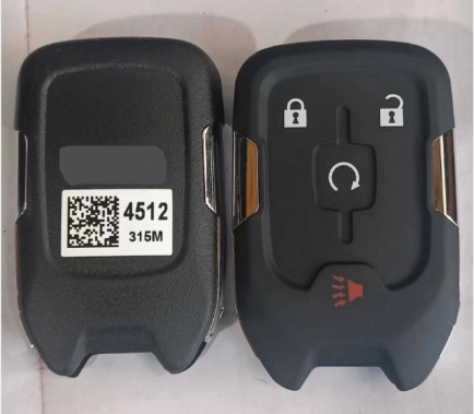 comprar llave elegante del microprocesador HYQ1AA 13584512 del botón 46E de 315Mhz 3 + 1 para el terreno Chevrolet Suburban de GMC Fabricación en línea