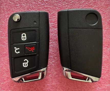 comprar golf sin llave de VW GTI del botón NBGFS12P01 5G0959752BE Flip Key For de 315Mhz 3 + 1 Fabricación en línea