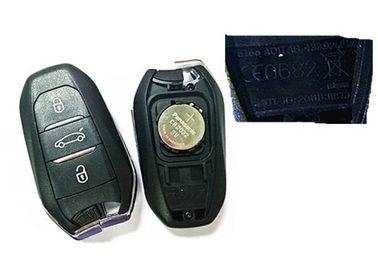 comprar Mando del Keyless Entry CE0682/llave remota 2011DJ1873 de Peugeot 433 megaciclos con la cuchilla Valeo A01TAB Fabricación en línea