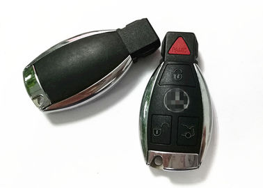 comprar 4 botones llave elegante auto, llavero del Benz del megaciclo Mercedes de la llave 315 de la identificación IYZDC11 de la FCC Fabricación en línea