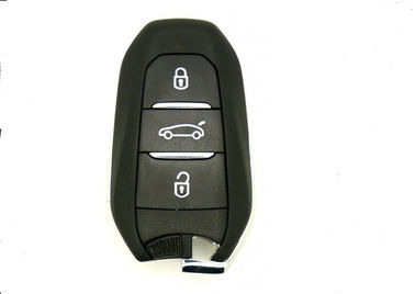 comprar 433MHZ botón auto remoto del llavero CE0682 2011DJ1873 3 para Peugeot 508 3008 301 Fabricación en línea