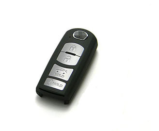 comprar Telecontrol de plata del Keyless Entry de Mazda del botón, identificación WAZSKE13D01 de la FCC del llavero de la proximidad Fabricación en línea