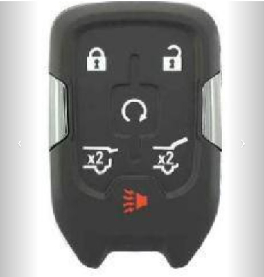 433Mhz 13529633 5+1 llave elegante del botón HYQ1EA para Chevrolet Tahoe suburbano