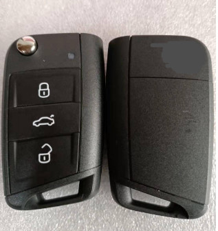 434Mhz 3 botón 5E0-959-752.D-R0 Flip Remote Key For Skoda sin llave Octavia Rapid