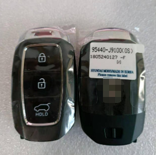 433MHz 3 Botón número de pieza 95440-J9100 47 Chip llave inteligente para Hyundai Kona