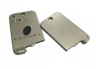 El llavero de plata 2 de la llave/del Keyless Entry del coche de Renault Laguna abotona 433Mhz